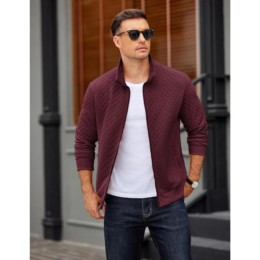 Coofandy quilted jacket